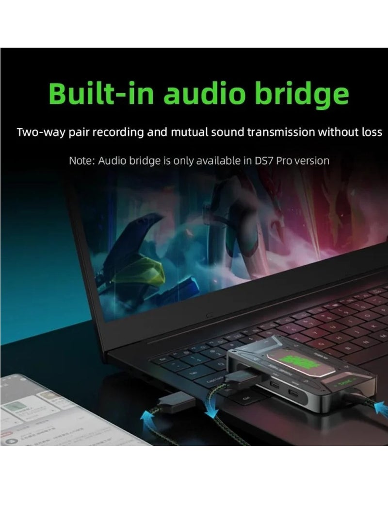 PIVA DS7 Type C 32bit Audio 7 Ports Supports Charging Up to 100W - Image 5